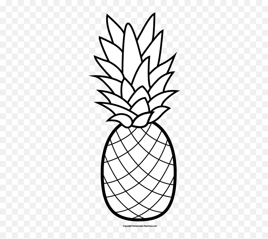 Pineapple Clip Art Free Free Clipart Images Clipartwiz 2 - Pineapple Clipart Black And White Emoji,Pineapple Emoji