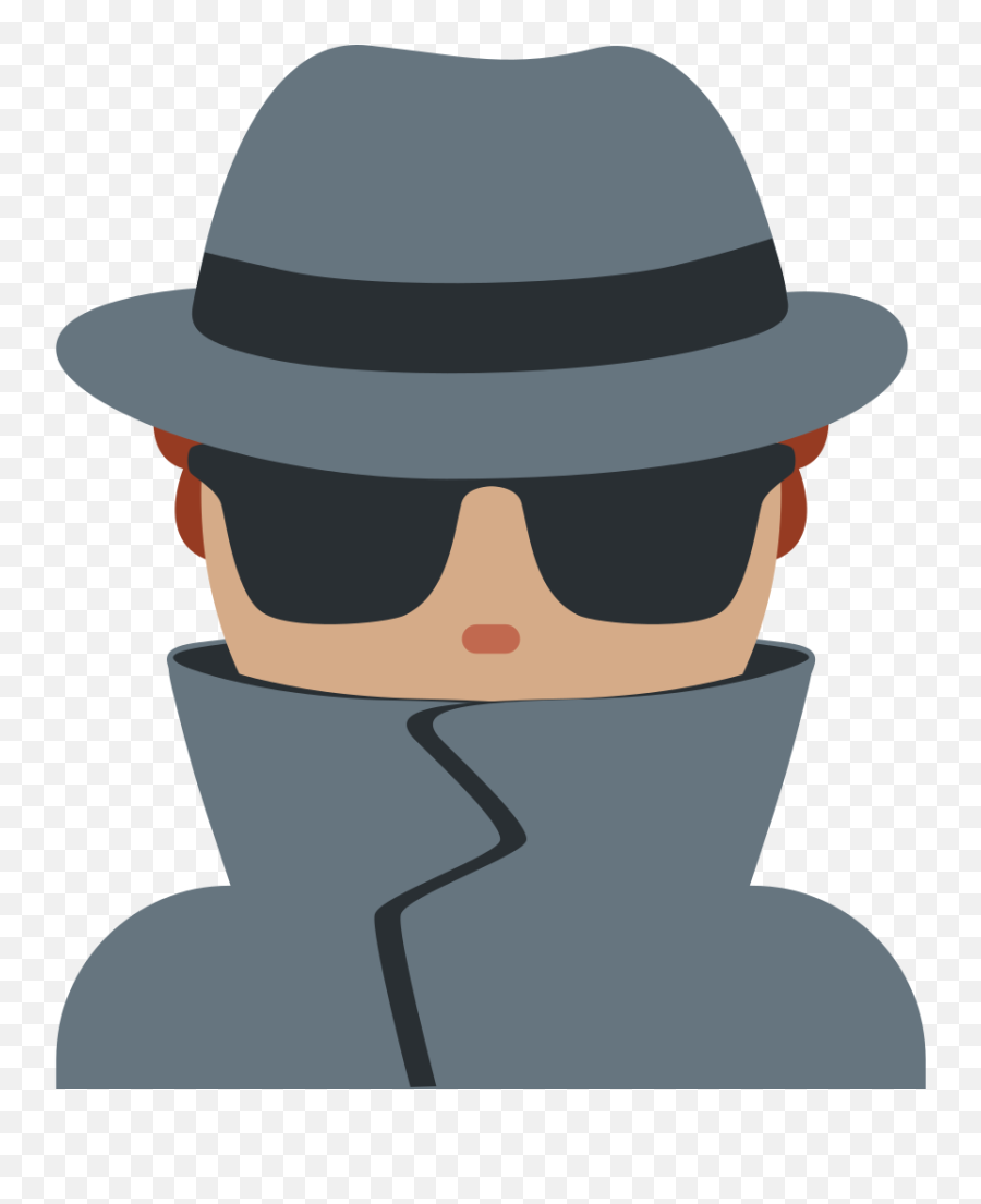 Twemoji2 1f575 - Man Detective Emoji,Emoji Cool