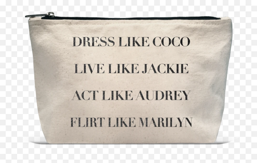 Pouch - Flirt Like Marilyn My Week With Marilyn Movie Emoji,Flirt Emoji