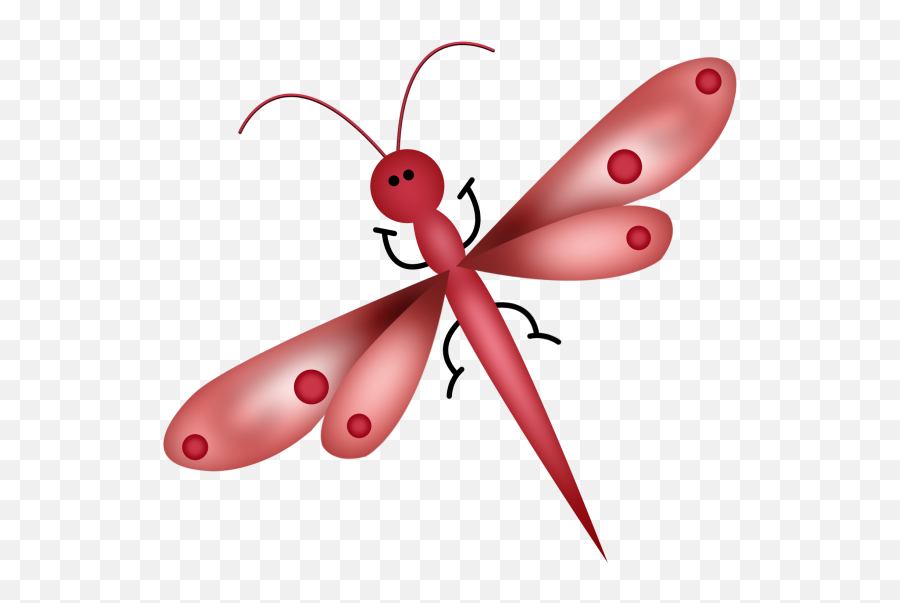 Dragonfly Clipart Butterfly Dragonfly - Red Dragonfly Cartoon Emoji,Dragonfly Emoji