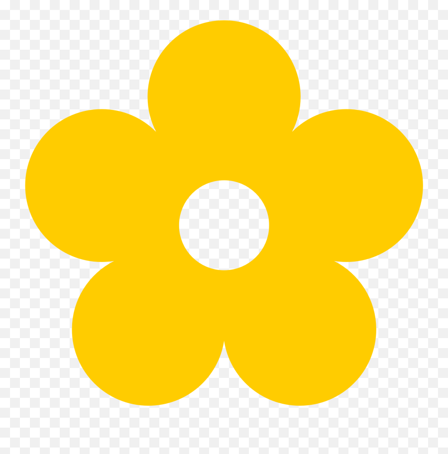 Flower Clipart Yellow - Yellow Flower Clipart Emoji,Yellow Flower Emoji