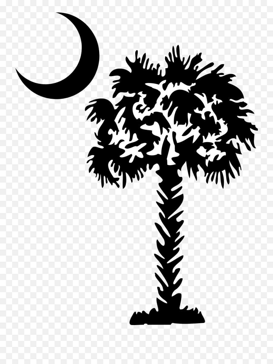 Sc Cliparts Download Free Clip Art - Clip Art Palmetto Tree Emoji,South Carolina Flag Emoji