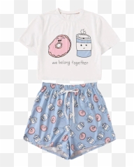 Largest Collection of Free - toEdit pajamas Stickers PicsArt Shorts Cute Pajama Sets Emoji