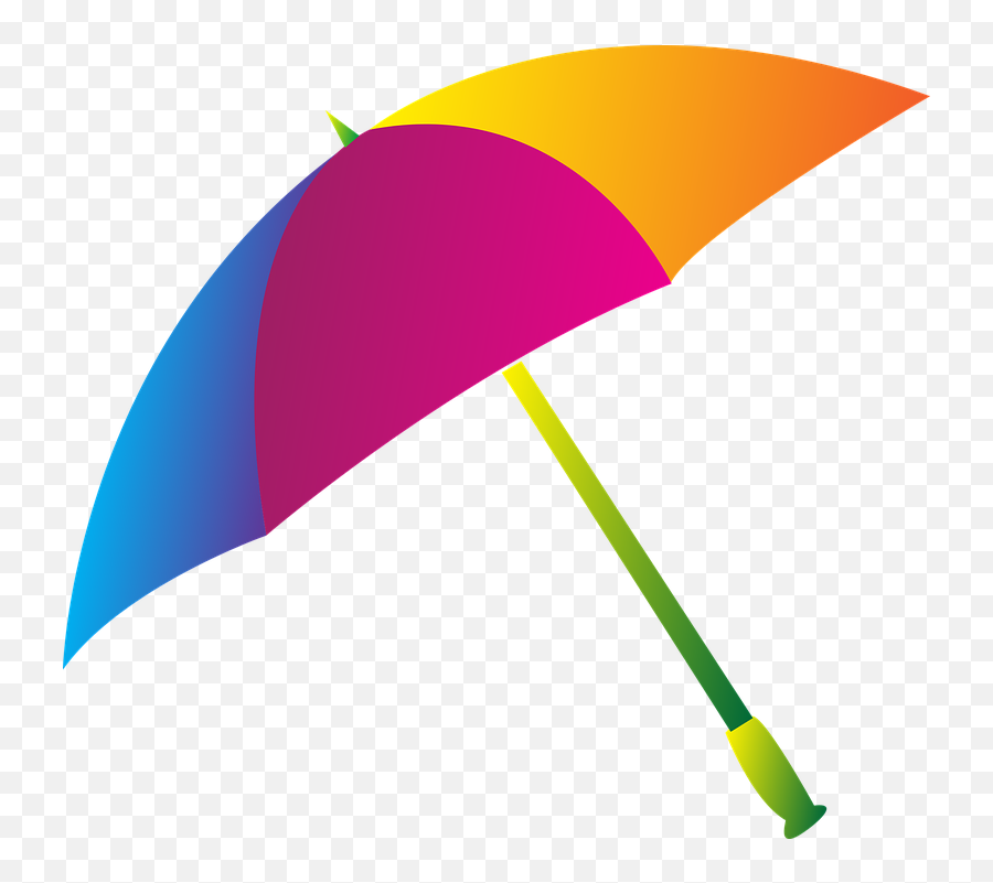 Umbrella Color Rain - Umbrella Colorful Rainy Emoji,Bisexual Flag Emoji