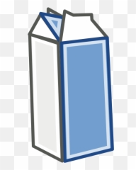 Transparent Background Milk Bottle Clipart - Carton Clipart Emoji,Milk Carton Emoji