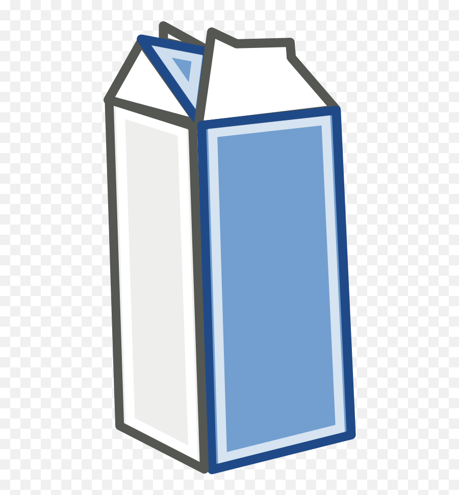 Transparent Background Milk Bottle Clipart - Carton Clipart Emoji,Milk Carton Emoji