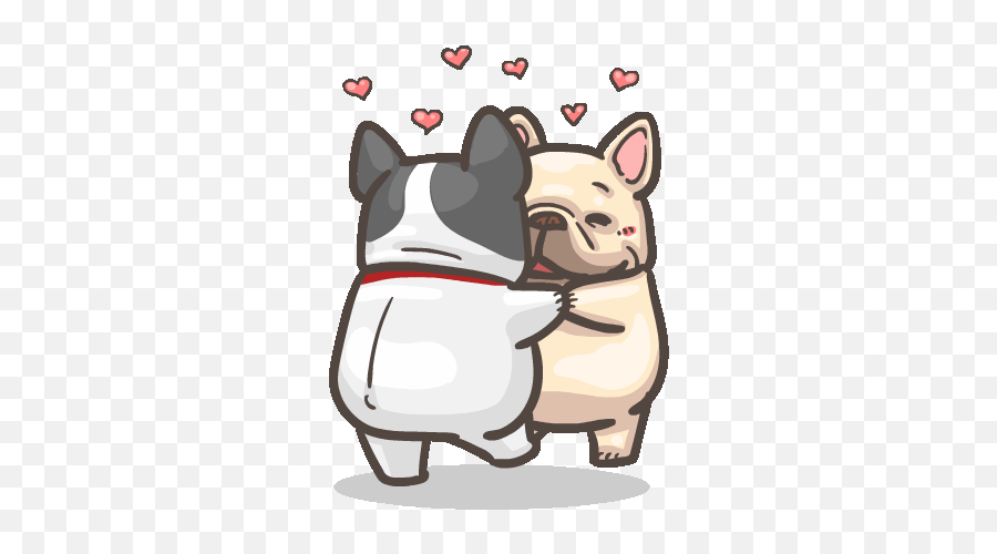 French Bulldog Pigu - Smiley Bouledogue Français Emoji,Bulldog Emoticons