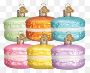 Old World Christmas Macaron Glass Ornament - Putti Canada Emoji
