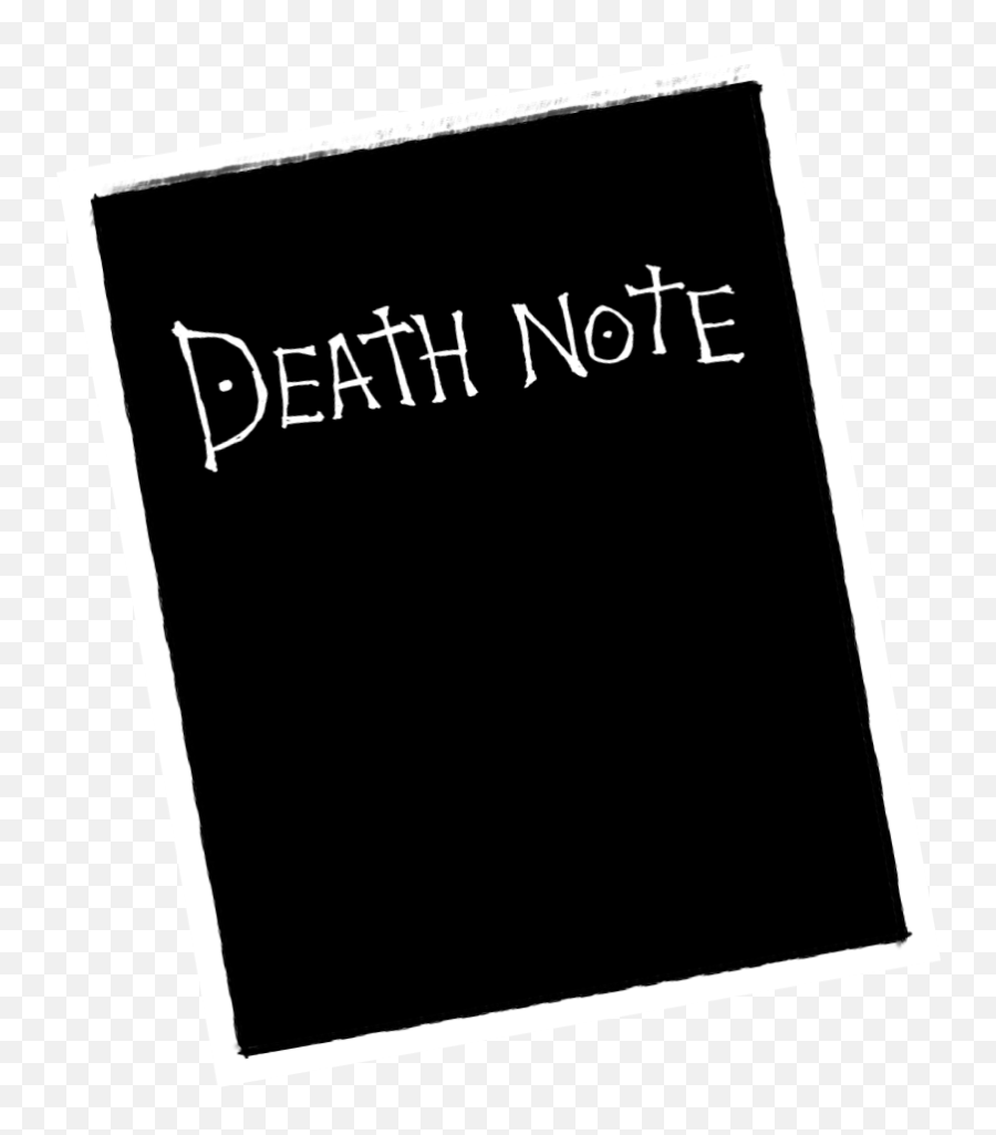 Emoji Directory - Death Note,Ded Emoji