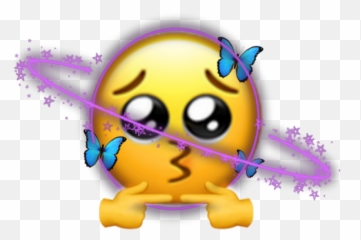 Emoji Saturn Sticker - Fictional Character