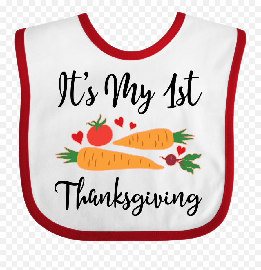 1st Thanksgiving Baby Vegetarian Cute - Happy Thanksgiving Baby Cute Emoji,Happy Thanksgiving Emoji