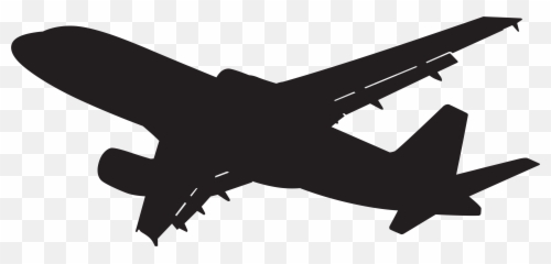 Jets Clipart - Plane Silhouette Transparent Background Emoji,Emoji Airplane