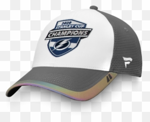 Tampa Bay Lightning 2020 Stanley Cup Champions WhiteGrey Adjustable - Fanatics Hat Emoji