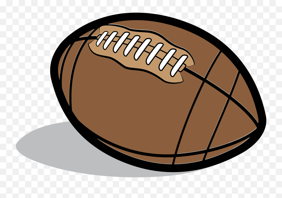 Rugby Ball Clipart - Rugby Ball Clipart Png Emoji,Rugby Ball Emoji