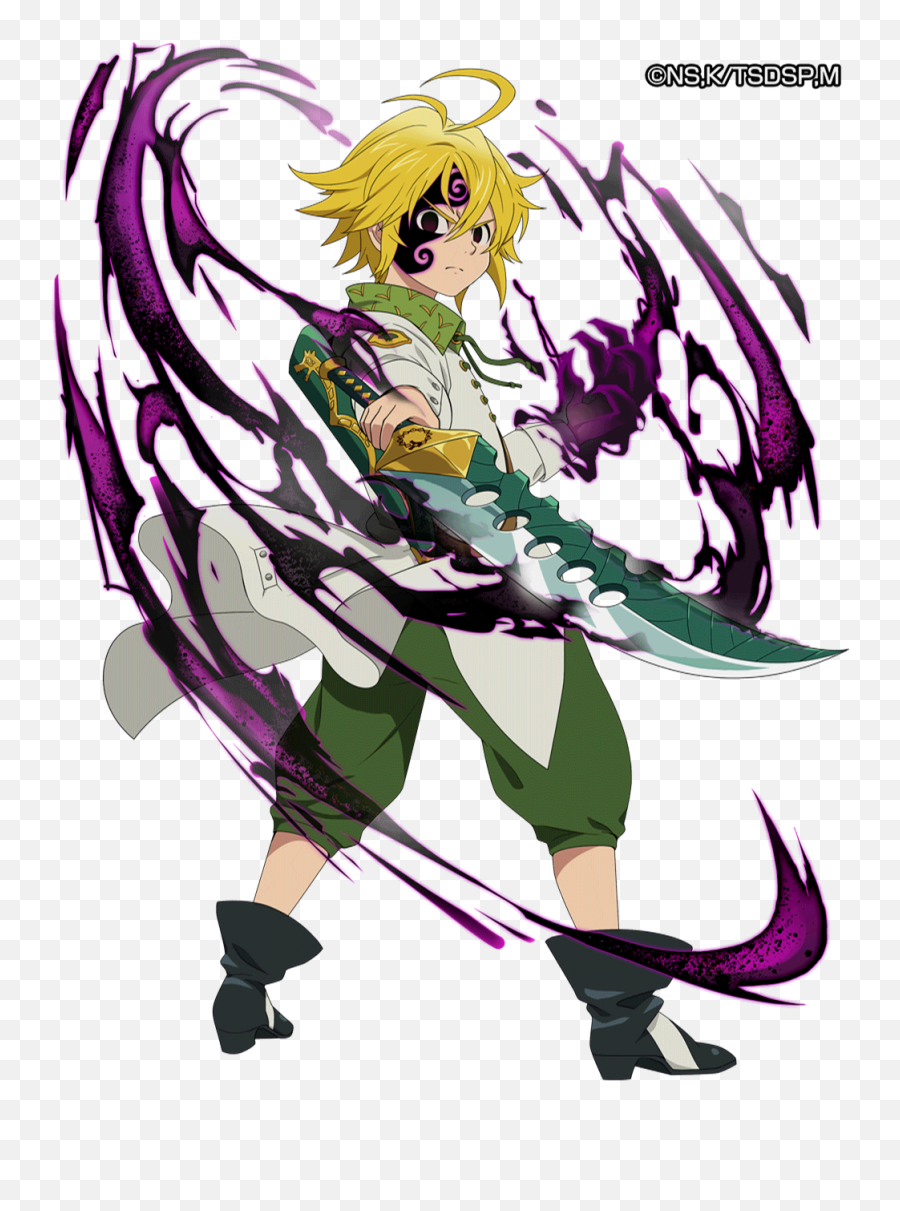 Meliodas Png - Elizabeth Meliodas And Escanor In Nnt X Seven Deadly Sins Meliodas Png Emoji,Neko Emoji