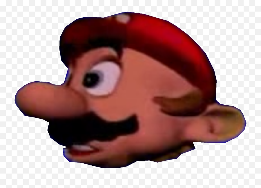Head Spinning - Mario Head Transparent Mario 64 Emoji,Head Spinning Emoji