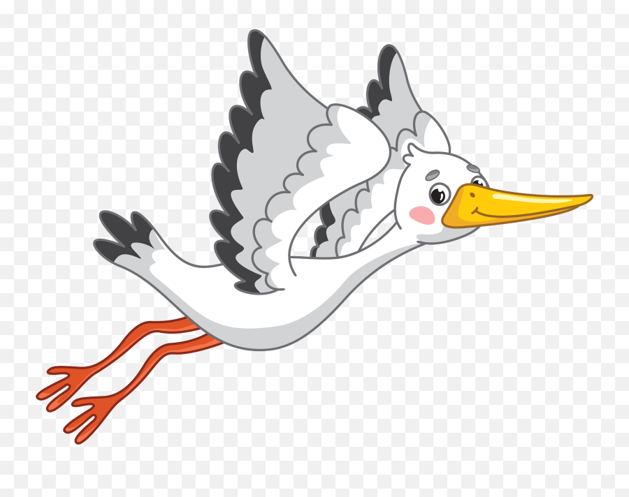 Stork Clipart - Shorebirds Emoji,Stork Emoji