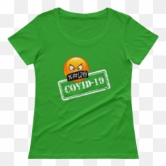 Womens Angry Foul Mouth Emoji Lounge - Short Sleeve