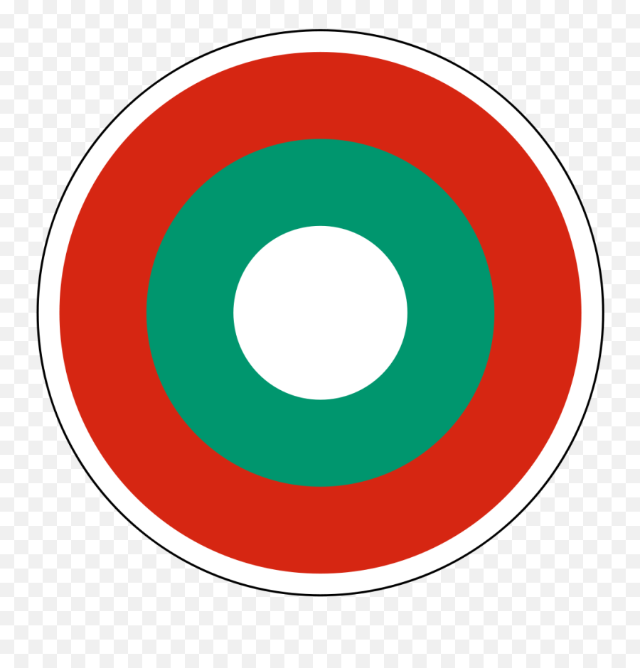 Bulgarian Roundel - Bulgarian Air Force Insignia Emoji,Serbian Flag Emoji