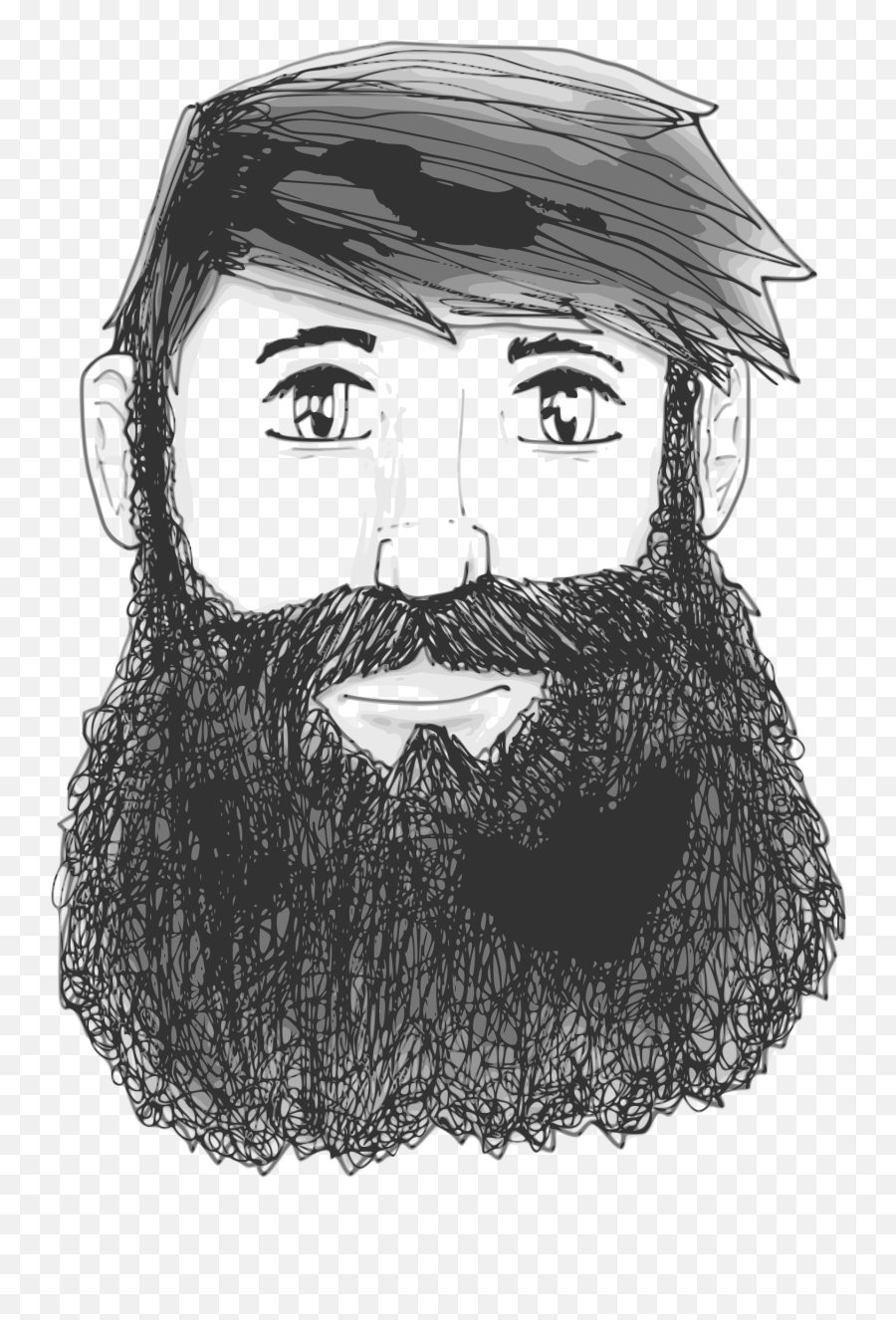 Bearded Man Emoji From Apple Beard Emoji Png - Free Clip Art Bearded Man,Beard Emoji