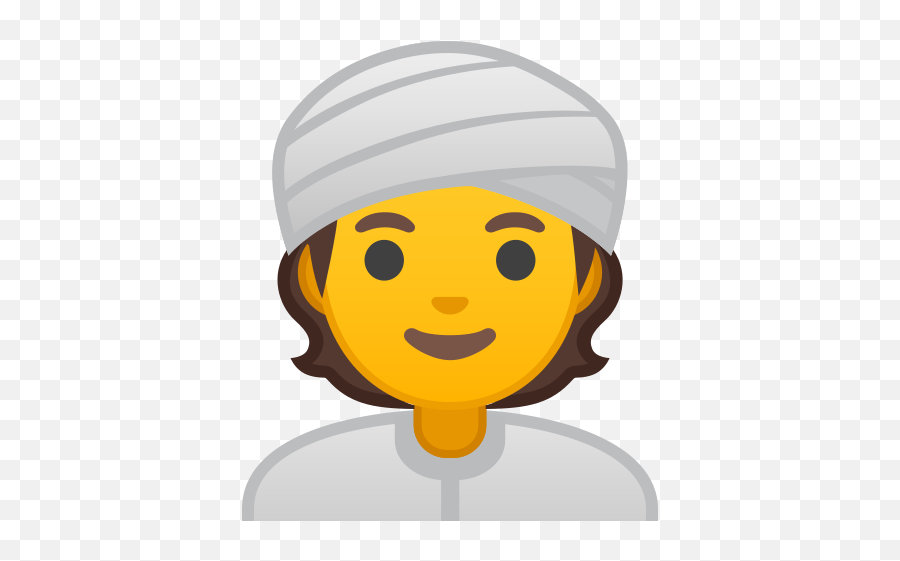 Person Wearing Turban Emoji - Emoji Trabajador,Person Emoji
