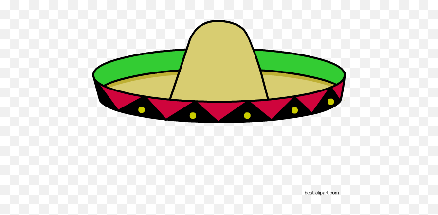 Free Mexican Clip Art Images And Illustrations - Clip Art Transparent Background Mexican Hat Emoji,Sombrero Emoji