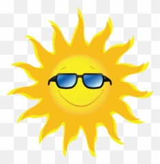 Sun Png Image - Sun With Glasses Clipart Emoji,Sun Emoticon