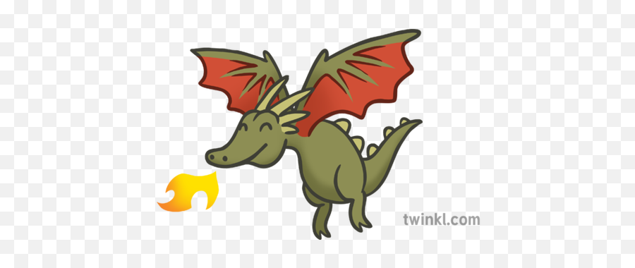 Dragon Emoji Symbol Sms Mythical Creature Illustration - Cartoon,Dragon Emoji