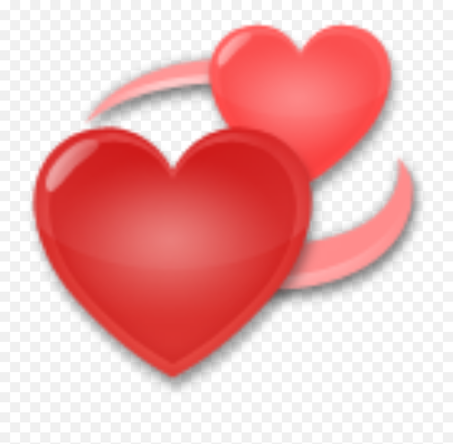 Heart Loving Couples Redheart Red Cute - Revolving Heart Emoji,Emojis For Couples