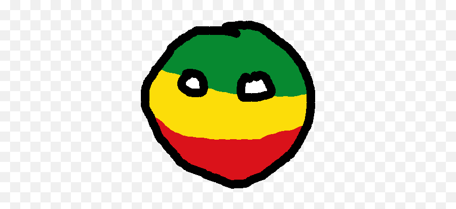 Ethiopiaball - Countryball De Sierra Leona Emoji,Plain Emoticon