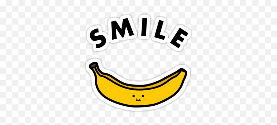 Laptop Stickers - Sticker Tumblr Banana Emoji,Banana Emoticon