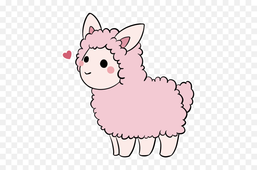 En Llamas Stickers For Android Ios - Cute Cartoon Llama Gifs Emoji,Llama Emoji Android