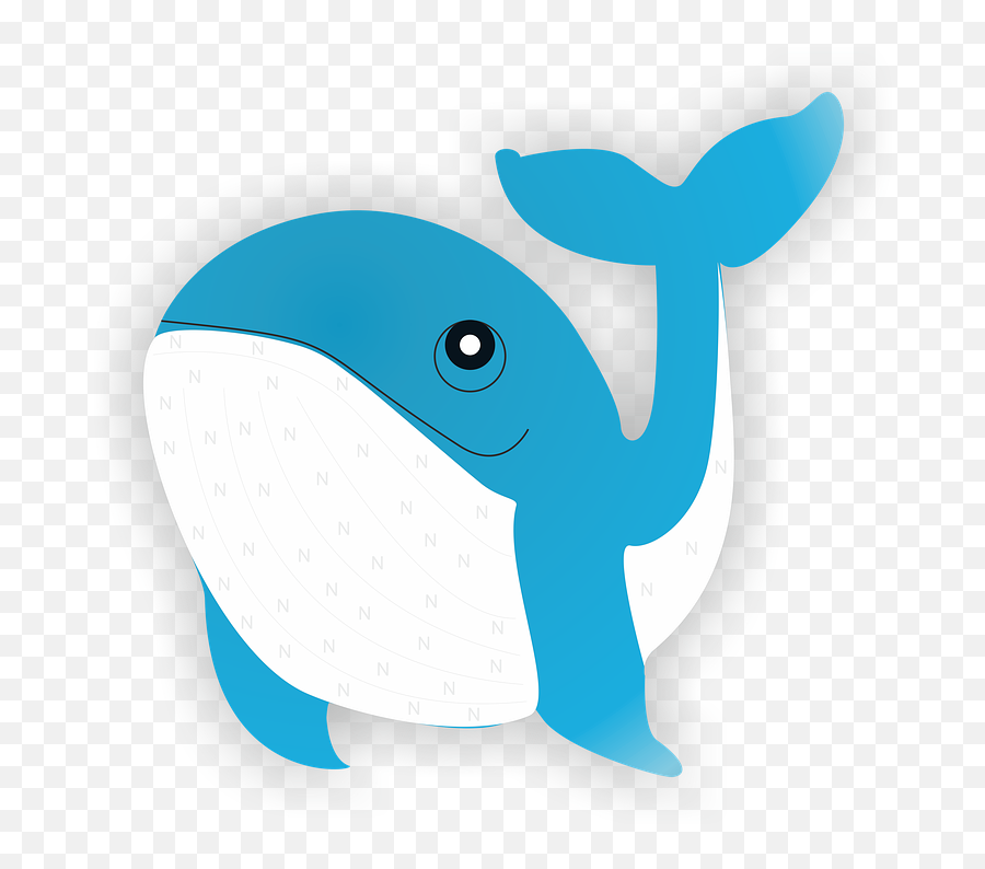 Whale Fish Emoji - Whale Emoji Png,Fish Emoji