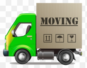 Semi Drawing Cartoon Transparent Png - Moving Truck Clipart Emoji