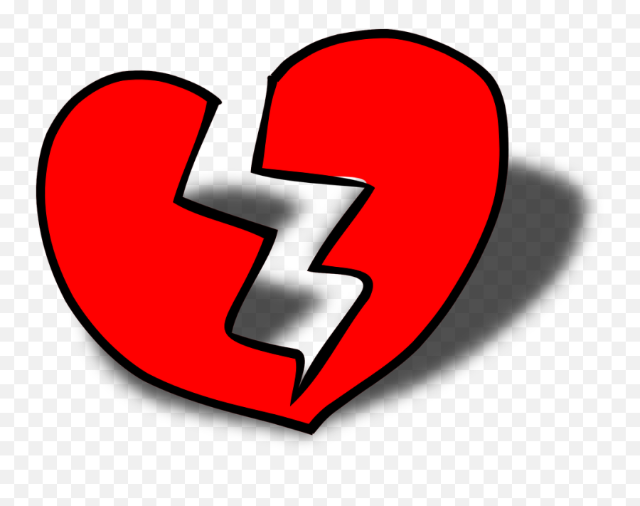 Free Pain Hurt Vectors - Broken Heart Clipart Emoji,Fighting Emoji