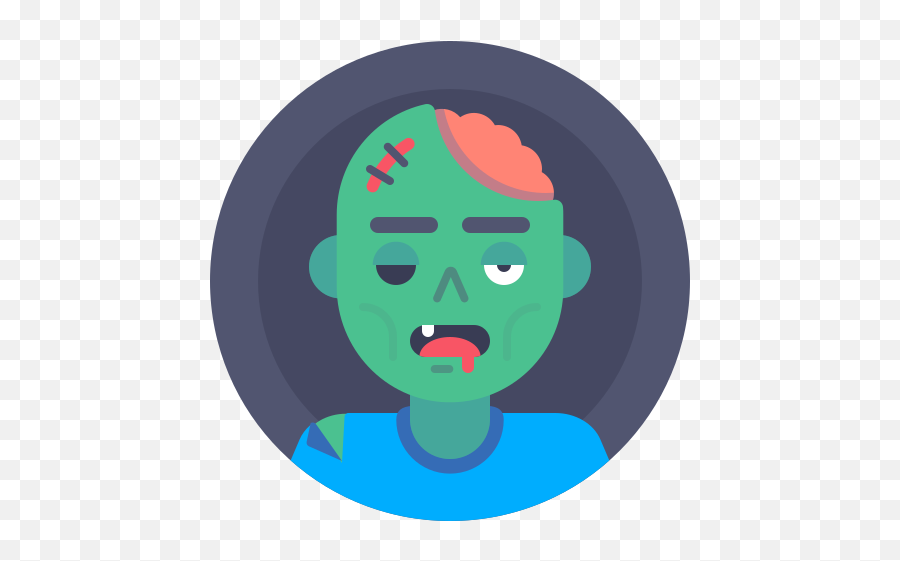 Avatar Dead Monster Zombie Free Icon - Zombie Avatar Emoji,Zombie Emoticons
