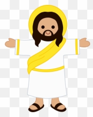Free Jesus Christ Transparent Download - God Clipart Emoji