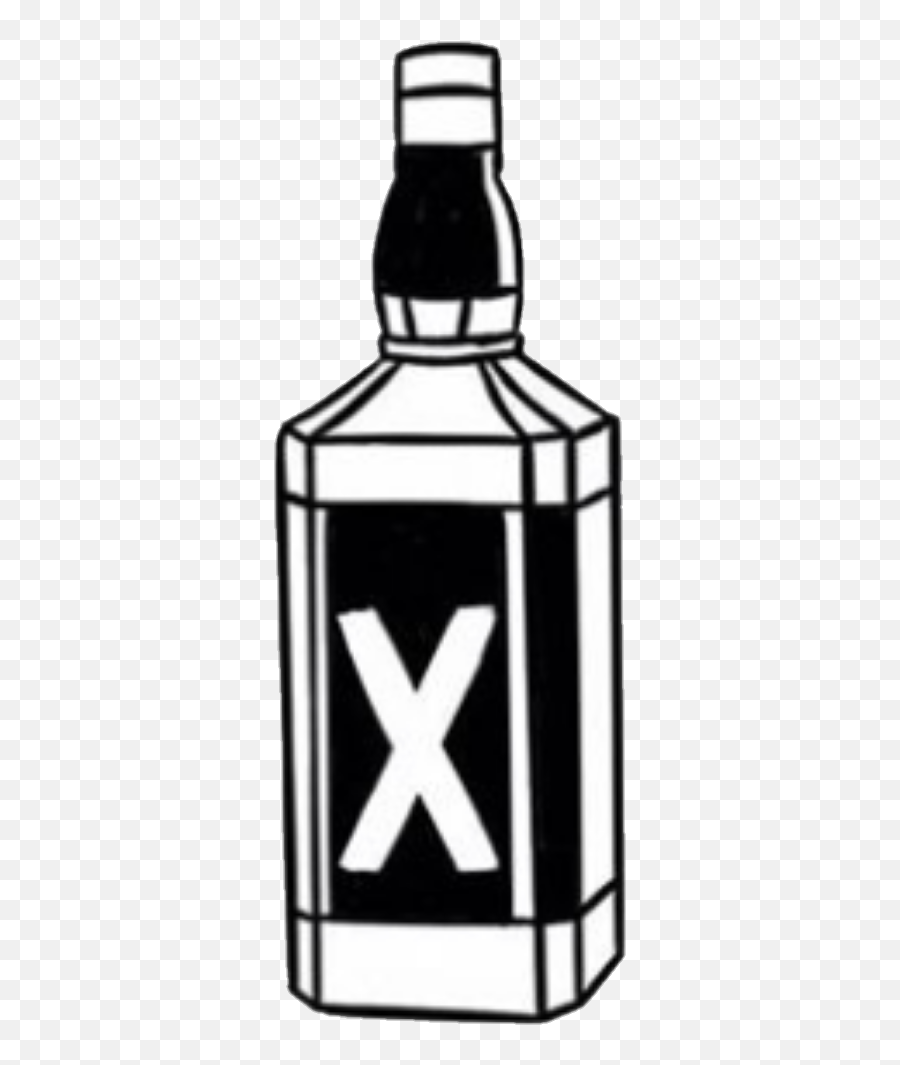 Remix Stickeremix Tumblr Alcohol Whisky - Glass Bottle Emoji,Alcohol Emoji