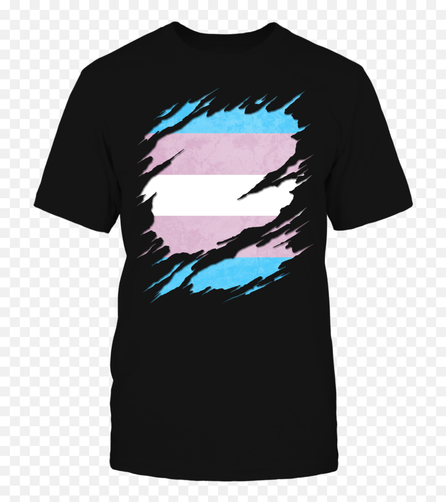 Download Transgender Pride Flag Ripped T Shirt Pride - Transgender Flag Emoji,Pansexual Flag Emoji