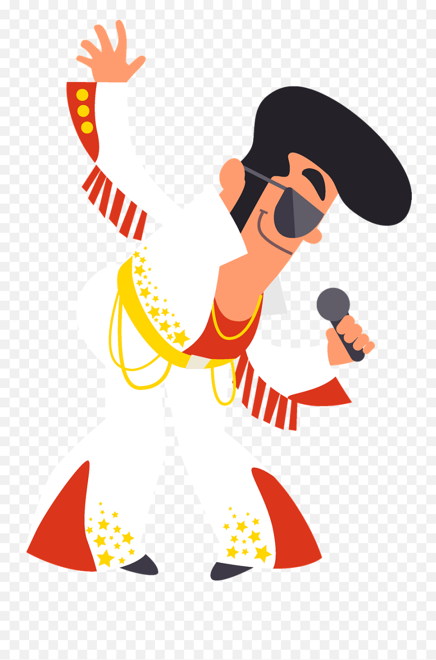 Elvis Clipart - Illustration Emoji,Elvis Emoji