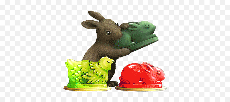 Animation Of Jelly Rabbit Fantasy Illustration Rabbit Art - Cartoon Emoji,Porcupine Emoji