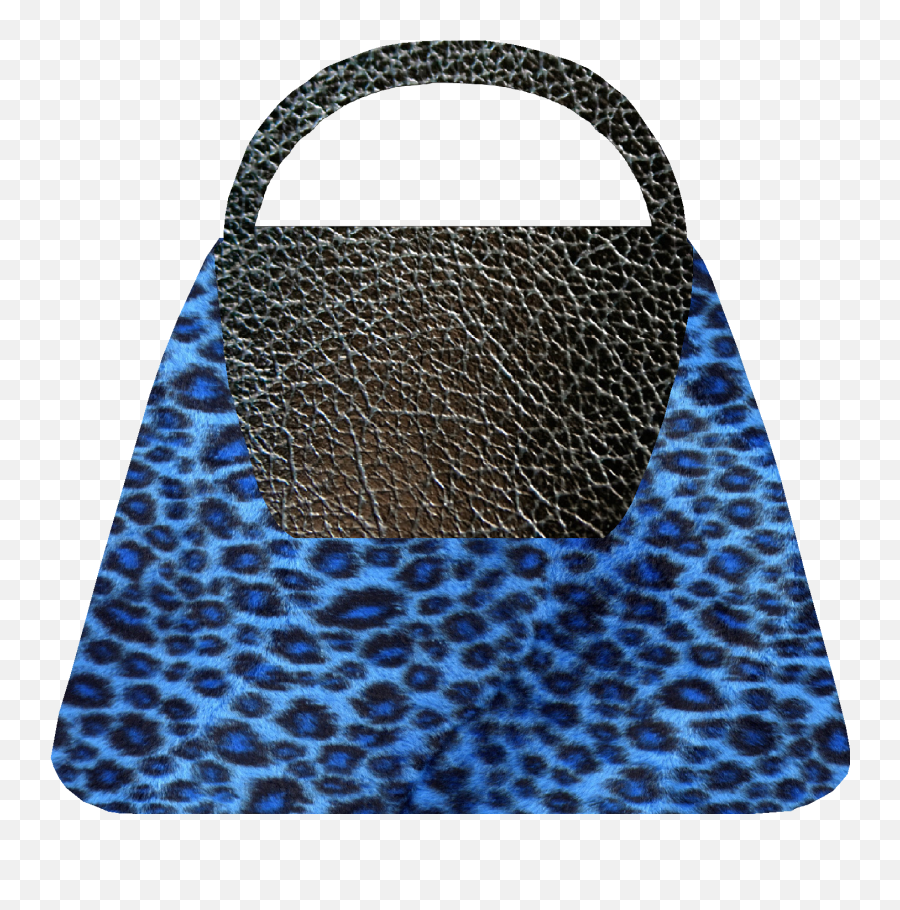 Purse Hip Transparent Png Clipart - Blue Leopard Background Emoji,Emoji Pocketbooks