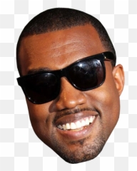 Kanye Head Transparent Png Clipart - Kanye Head Cut Out Emoji,Kanye Shrug Emoji