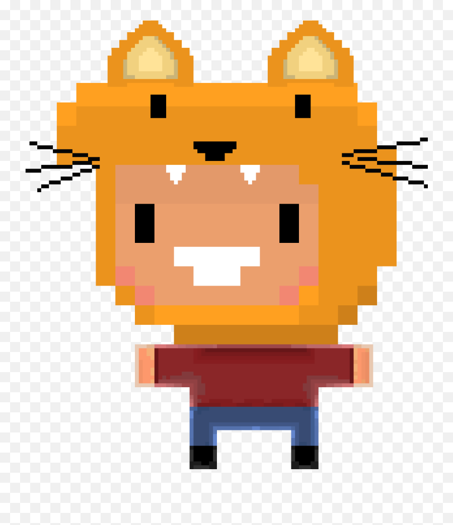 Cat Costume - Deadpool Logo In Pixel Art Emoji,Eye Twitch Emoji