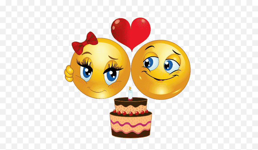 Happy Birthday Emoji Png Pic - Engaged Smiley,Free Birthday Emojis