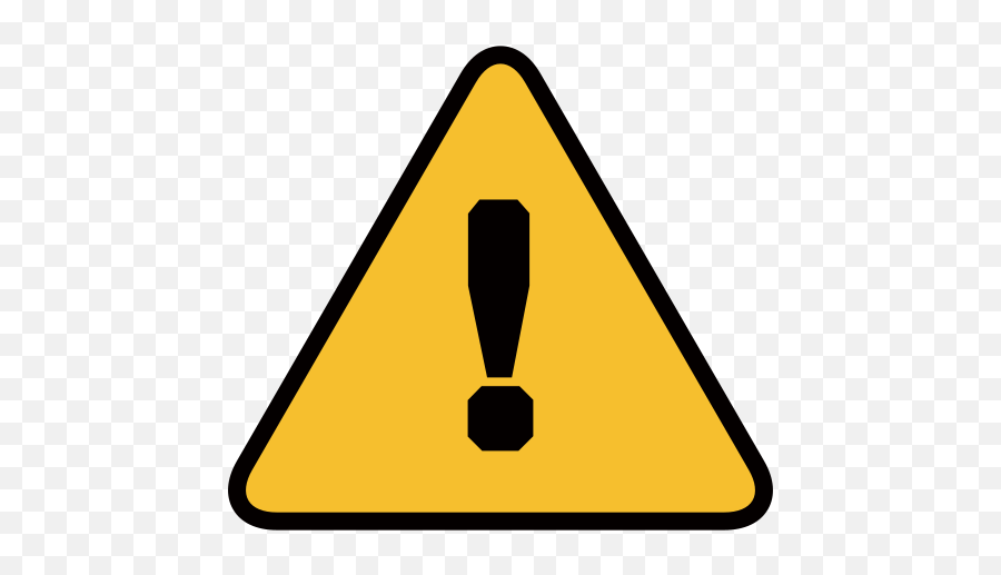 Caution Clipart Emoji Caution Emoji Transparent Free For - Warning Sign Png,Alert Emoji