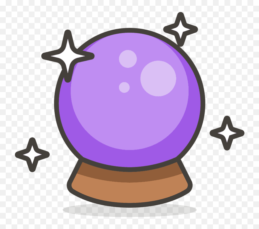 Crystal Ball Emoji Clipart,Crystal Ball Emoji