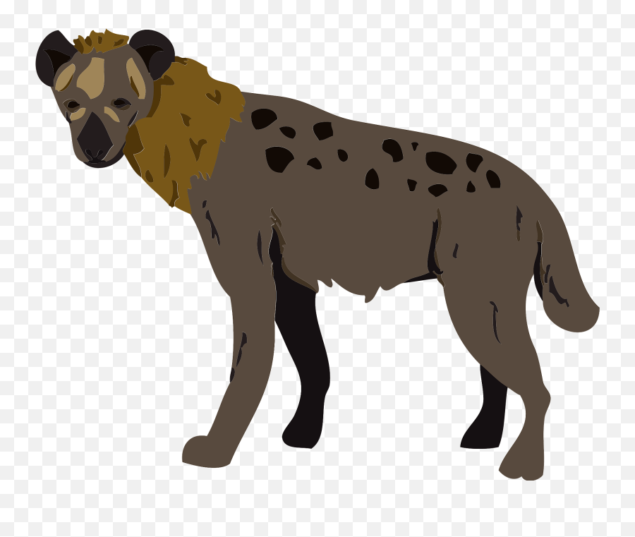 Hyena Clipart Free Download Transparent Png Creazilla - Big Emoji,Alpaca Emoji
