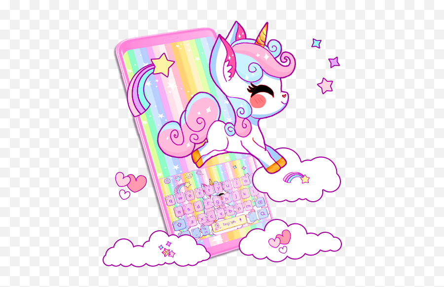 Rainbow Unicorn Keyboard U2013 Apps On Google Play - Fictional Character Emoji,Unicorn Emoji Android