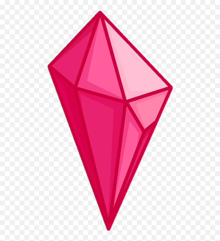 Gemstone Gem Ruby Red Pink Magenta Aesthetic Idkidkwhat - Triangle Emoji,Ruby Emoji
